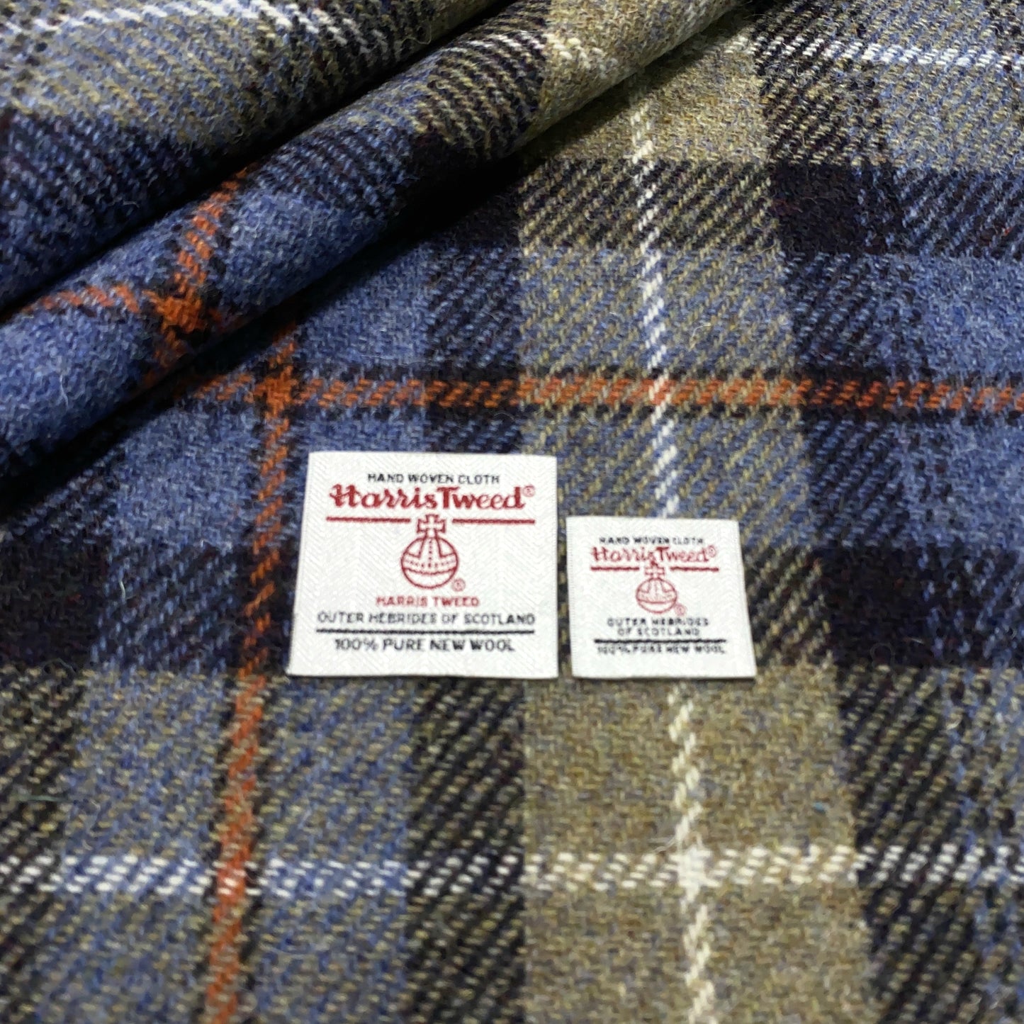 Mackenzie Tartan Harris Tweed - BY THE METRE / HALF