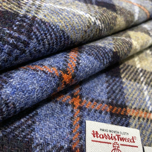 Mackenzie Tartan Harris Tweed - BY THE METRE / HALF