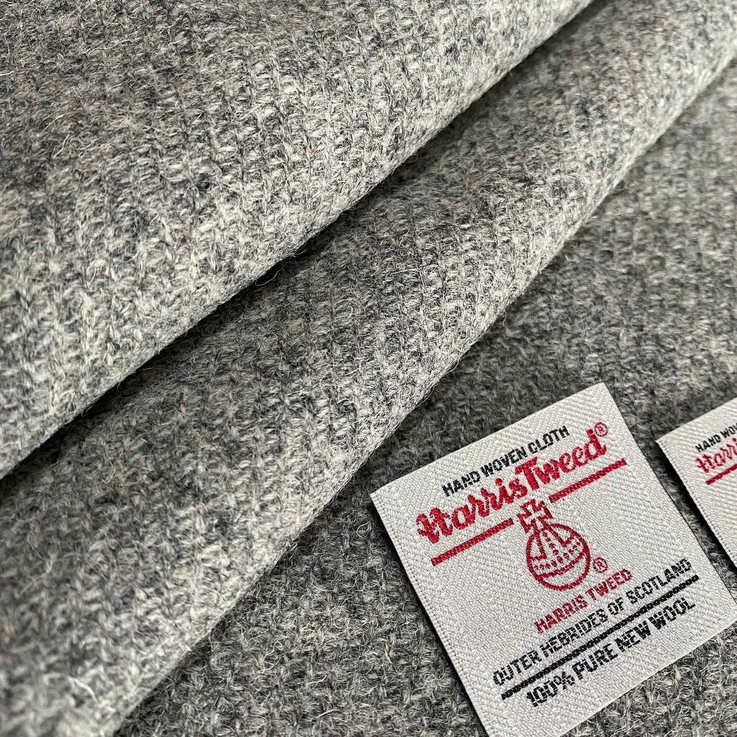 Granite Grey Harris Tweed - BY THE METRE / HALF