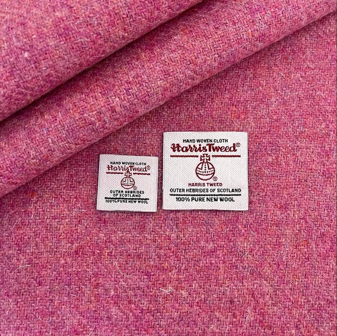 Pink Marl Harris Tweed - BY THE METRE / HALF