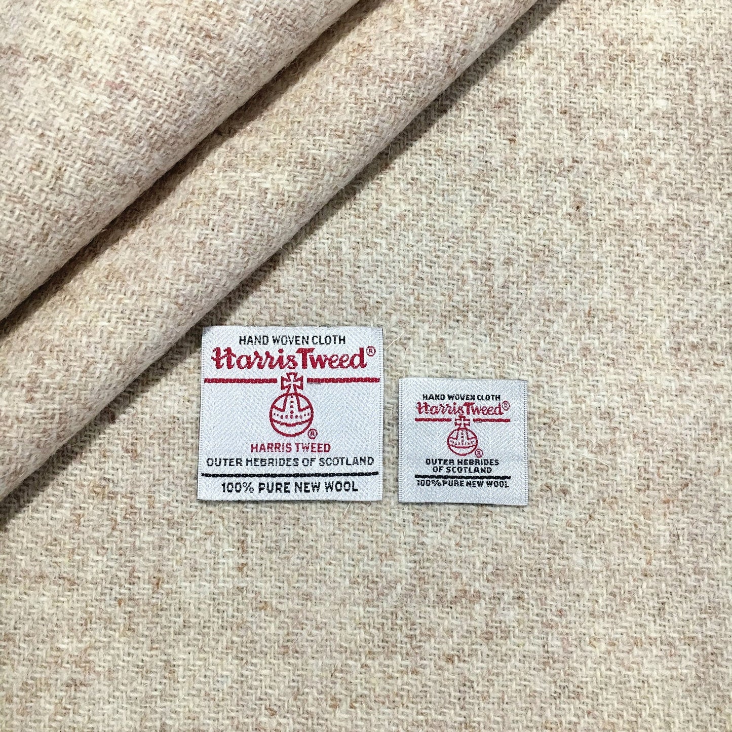 Oatmeal Harris Tweed - BY THE METRE / HALF