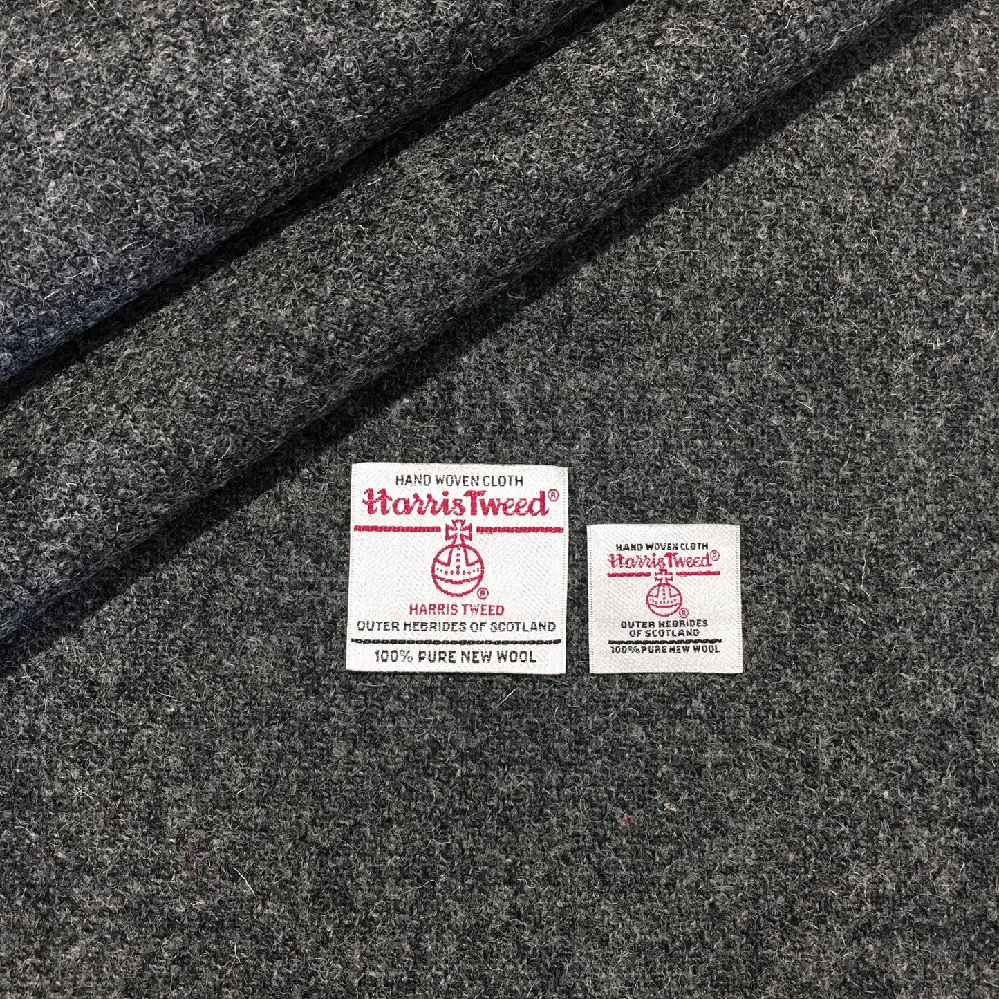 Mid Charcoal Grey Harris Tweed - 50% DISCOUNT