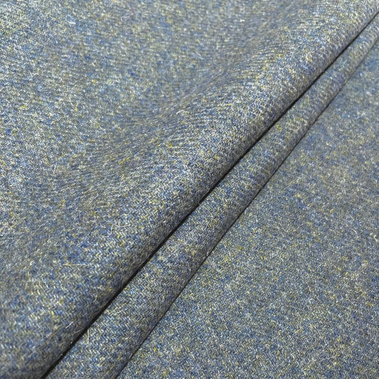 Duck Egg Blue & Green Mix Harris Tweed - BY THE METRE / HALF
