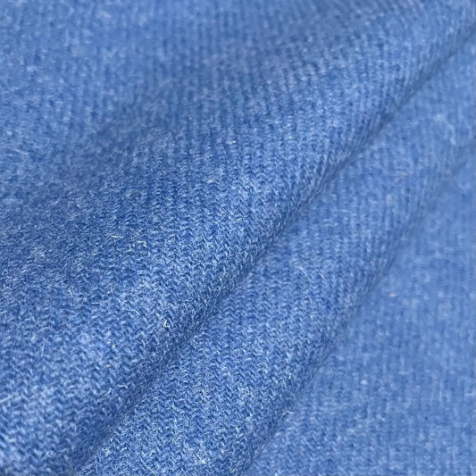 Mid Blue Harris Tweed - BY THE METRE / HALF