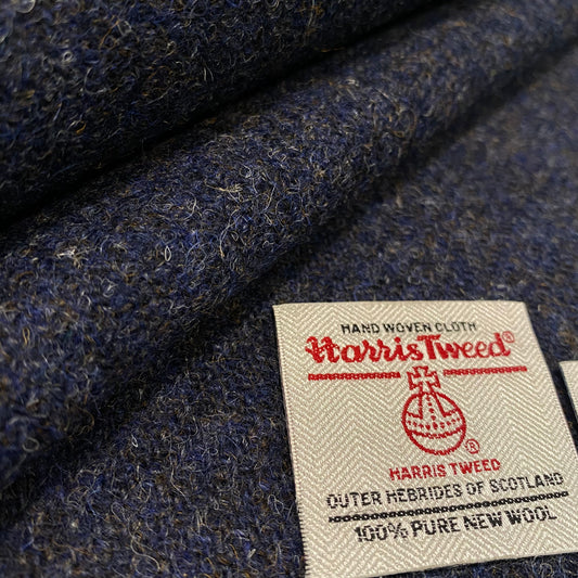Dark Blue Mix Harris Tweed