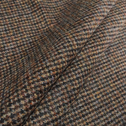 Mixed Brown 3x2 Weave Harris Tweed