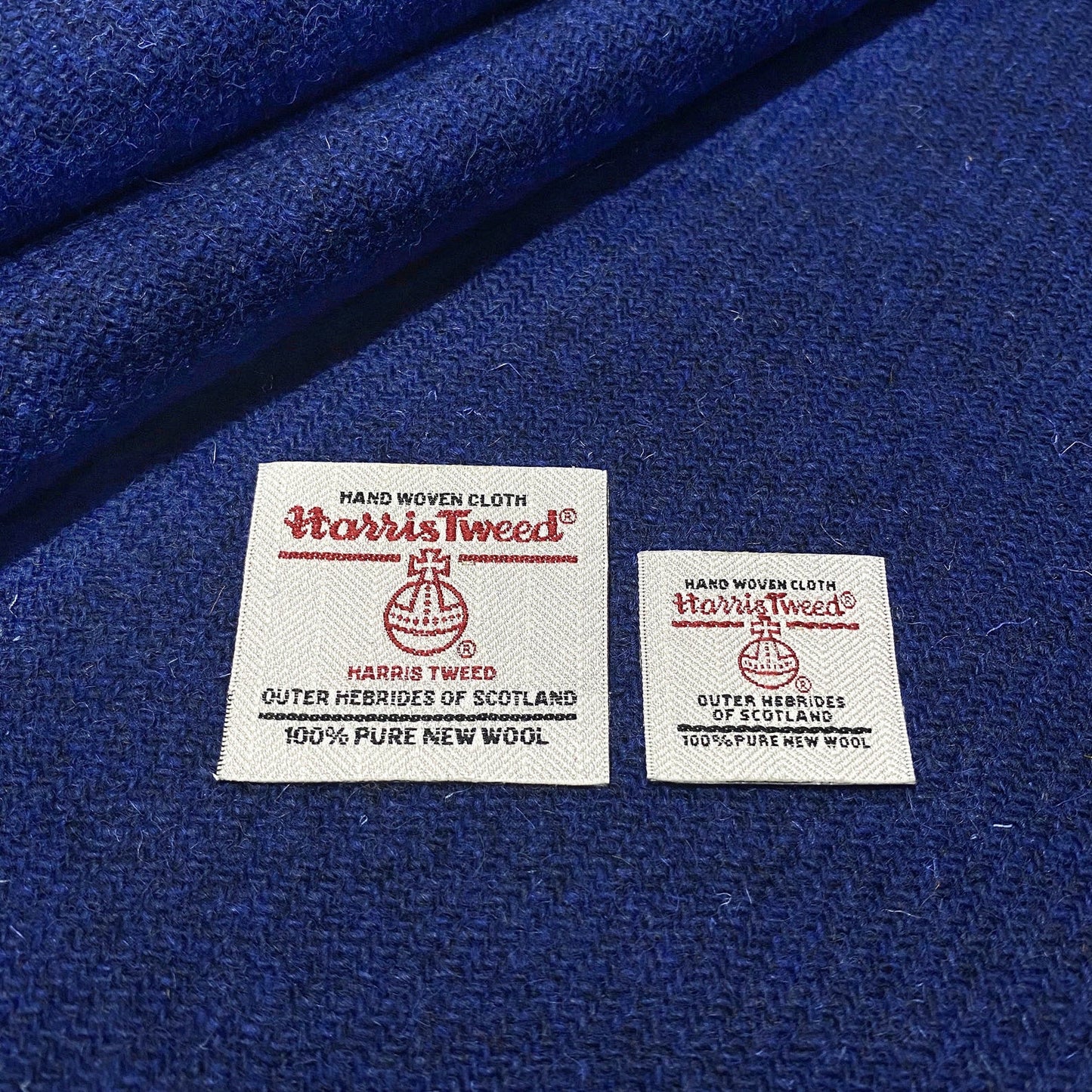 Nautical Blue Harris Tweed - 50% DISCOUNT