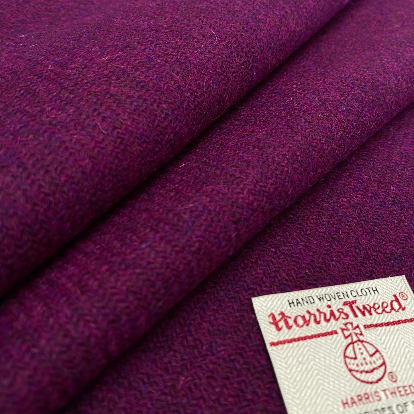 Orchid Purple Harris Tweed - BY THE METRE / HALF / QUARTER