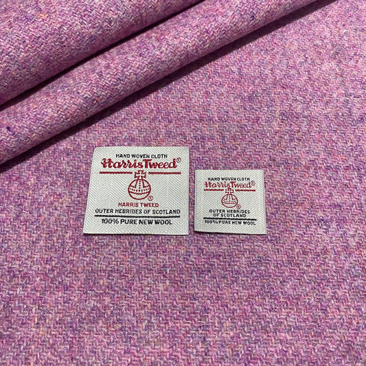 Lilac / Pink Marl Harris Tweed - BY THE METRE / HALF / QUARTER