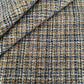 Brown, Blue & Grey Basket Weave Harris Tweed
