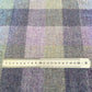 Purple & Lilac Tones Herringbone Check Harris Tweed