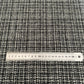 Black, Grey & White Basket Weave Harris Tweed
