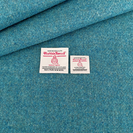Turquoise Blue Marl Harris Tweed