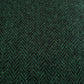 Bottle Green & Black Herringbone Harris Tweed