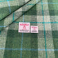 Green Tartan Harris Tweed