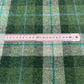 Green Tartan Harris Tweed