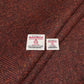 Dark Chestnut Wide Herringbone Harris Tweed