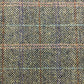 Brown Multi Rainbow Herringbone with Overcheck Harris Tweed - BY THE METRE / HALF METRE