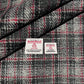 Grey Check with Red Overcheck Harris Tweed