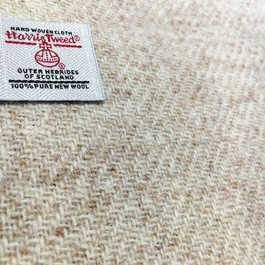 Oatmeal Harris Tweed - BY THE METRE / HALF / QUARTER