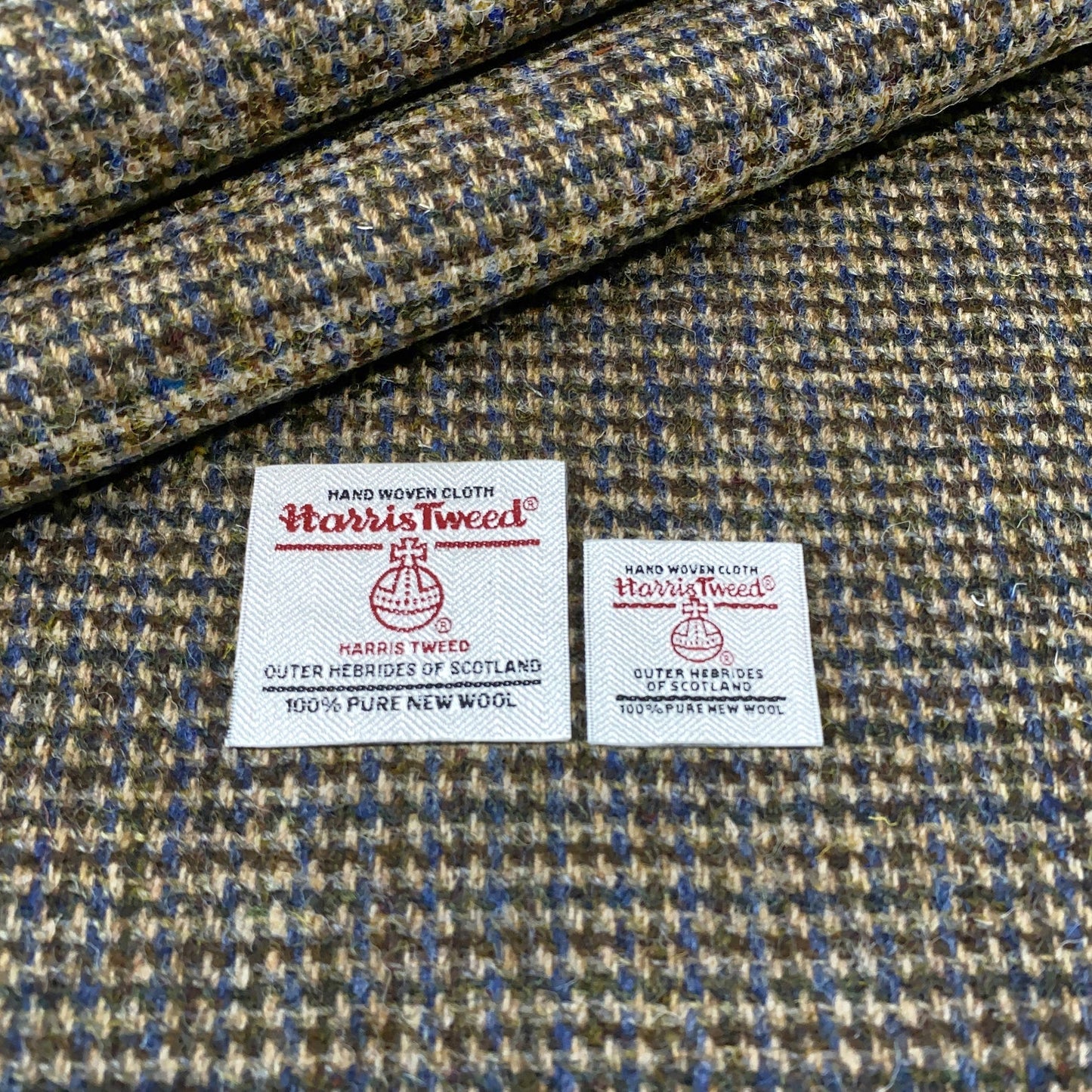 Brown, Blue & Green 3x2 Weave Harris Tweed – The Harris Tweed Store