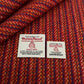 Red Multi Stripe Harris Tweed