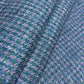 Violet & Blue Houndstooth Harris Tweed