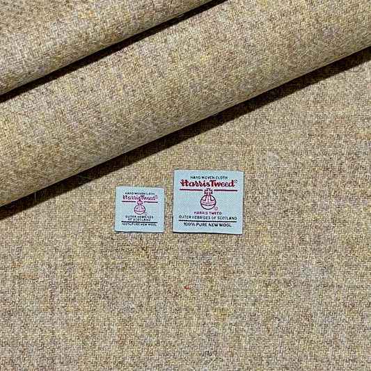 Pale Golden Beige Harris Tweed