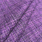 Purple Basket Weave Harris Tweed