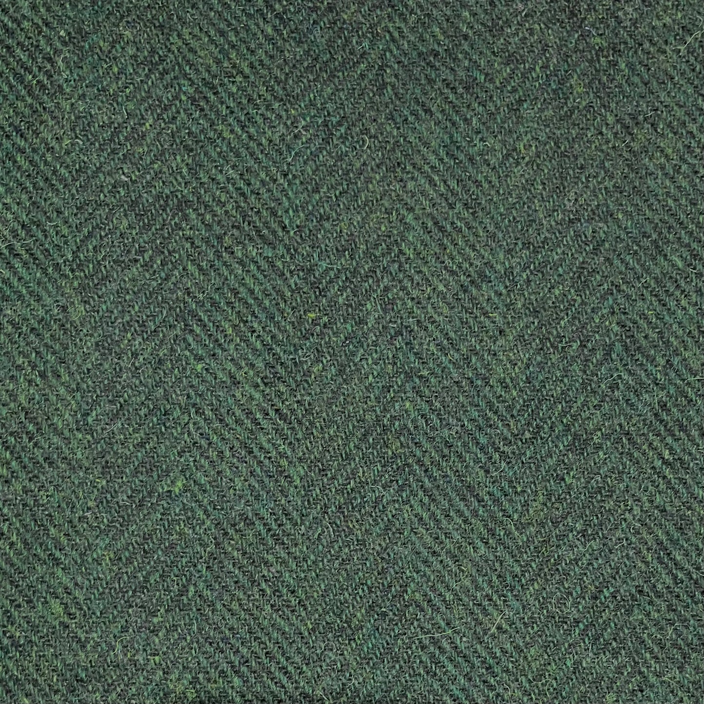 Fern Green & Dark Green Wide Herringbone Harris Tweed