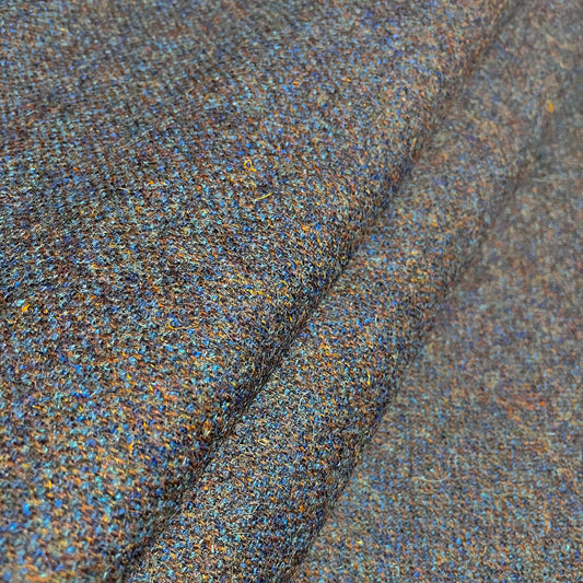 Rusted Blue Harris Tweed