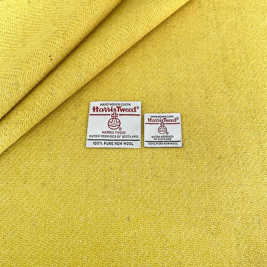 Lemon Yellow Harris Tweed