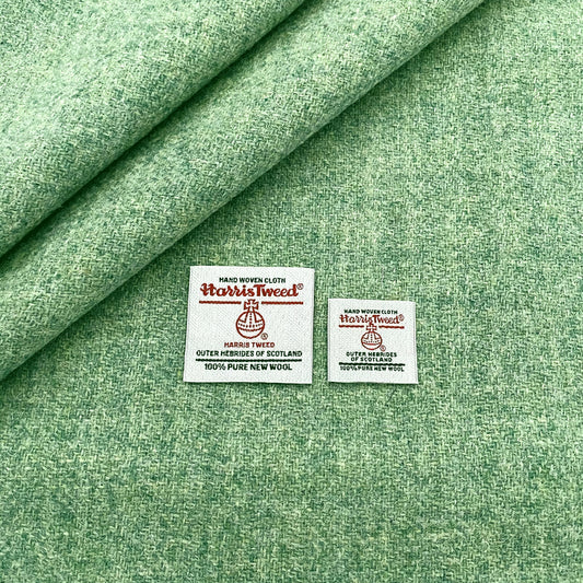 Mint Green Herringbone Harris Tweed